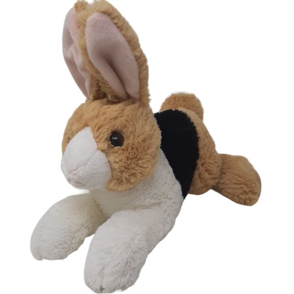 Aurora Dutch Bunny Rabbit Farm Brown Black Cream Stuffed Animal‎ Plush Toy 10" - Picture 2 of 8